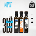 Midyat :Çörek Otu + Kabak Çek.+Chia Yağı 3x 250 Ml Cam Şişe Soğuk Sıkım