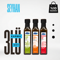 Seyhan : Kenevir +Kabak Çek.+Aspir Yağı 3x 250 Ml Cam şişe Soğuk Sıkım